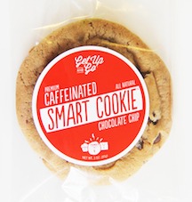 12 caffeinated chocolate chip cookies