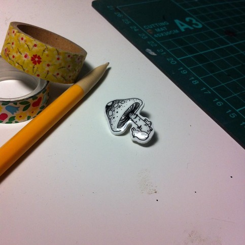 mushroom and bunnies