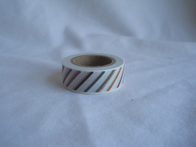 Thin Rainbow Stripes Washi Tape 