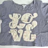 LOVE Crop Top - Thumbnail 4