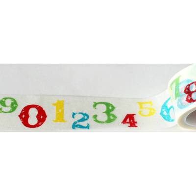 Numbers Washi Tape 