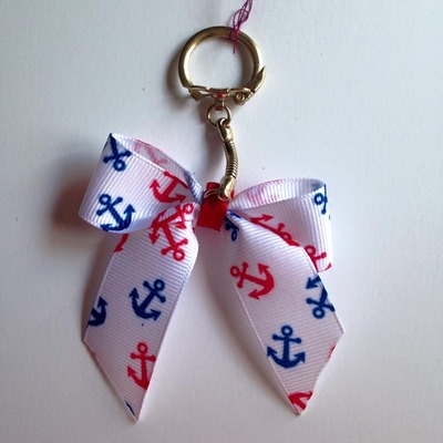 Red/Blue Anchors Keychain