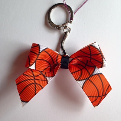 Basketballs keychain