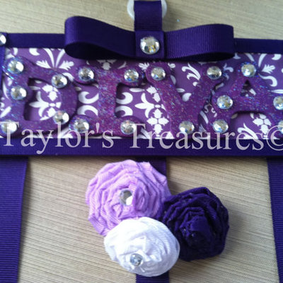 Taylors treasures - diva hair bow holder - any color/any pattern