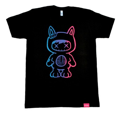 Zombie Joey Shirt Split Fountain (Blue to Pink)
