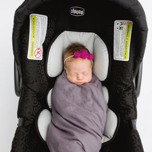 Car Seat Swaddle - Grey