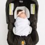 Car Seat Swaddle - White - Thumbnail 1