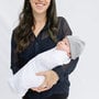 Car Seat Swaddle - White - Thumbnail 2