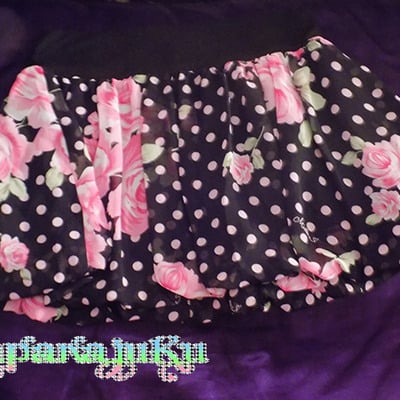 〖sold out〗ma＊rs mars floral polka dot skirt