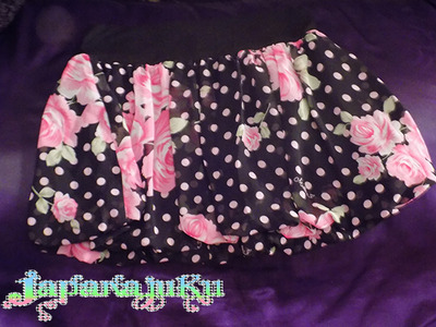 〖Sold Out〗Ma＊rs MARS Floral Polka Dot Skirt