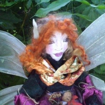 Fairy doll samilova--one of a kind fairy--faeryspell creations