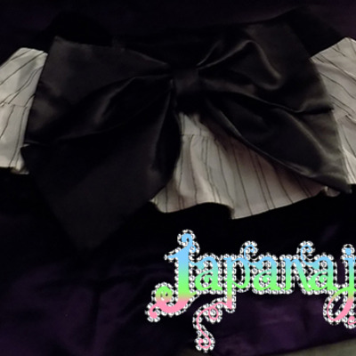 〖sold out〗ma＊rs mars bow pinstripe mini skirt