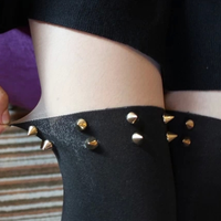 Japanese harajuku rivet tights - Thumbnail 2