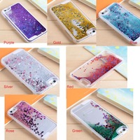 Bling Sparkle Glitter Stars Liquid Quicksand Clear Case for iPhone Case - Thumbnail 2