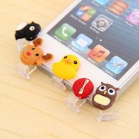 2pcs iPhone Micro USB Anti-dust Home Button Cap - Thumbnail 1