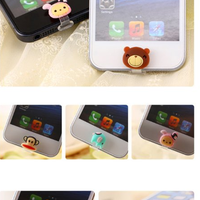 2pcs iPhone Micro USB Anti-dust Home Button Cap - Thumbnail 3