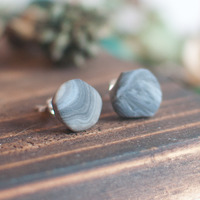 Polymer Clay 925 Sterling Silver Earrings ER0929 - Thumbnail 3