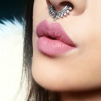 Aaliyah Faux Septum Ring (Silver)