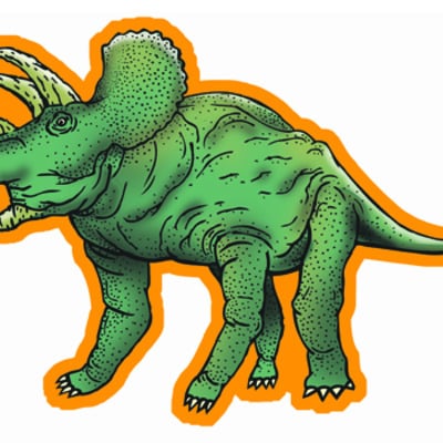 Colby phillips t-tops full color shaped vinyl sticker - Thumbnail 5