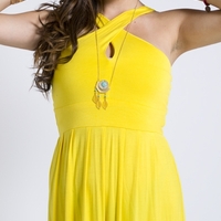 "Dani" Cross Neck Sundress - Thumbnail 2