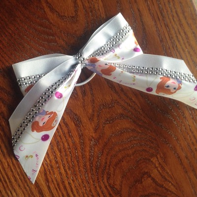 Sofia the first with glitter white and rhinestones