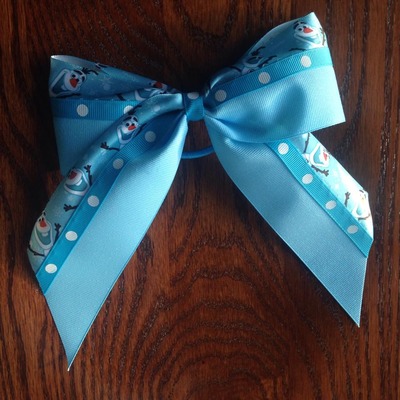 Glitter Blue, Olaf, and Dots