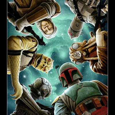 Bounty hunters print