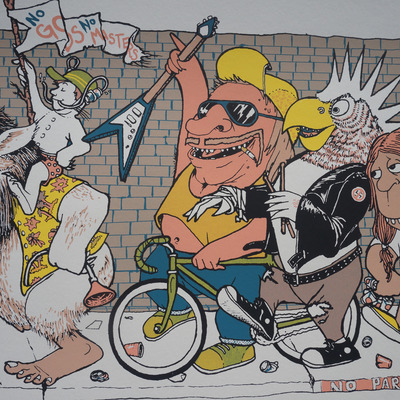 No gods, no masters, no parking