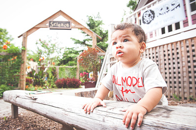 Will Model For Milk onesie - infant