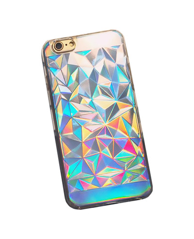 IRIDESCENT DIAMOND IPHONE CASE