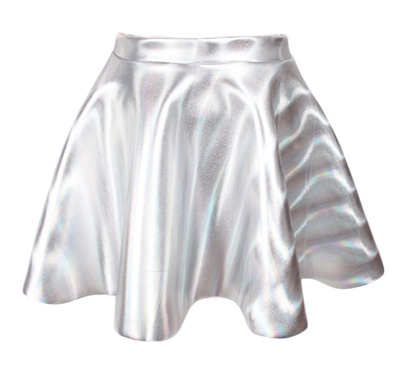 HOLOGRAPHIC SKIRT