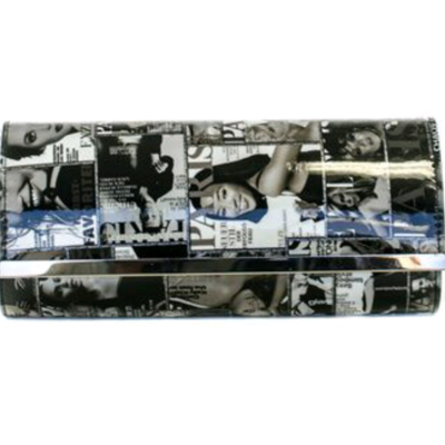 "paris" rolled clutch