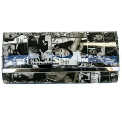 "Paris" rolled clutch