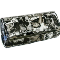 "Paris" rolled clutch - Thumbnail 1