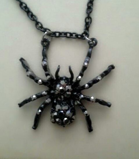 Harry Potter Aragog Inspired Crystaled Spider Necklace