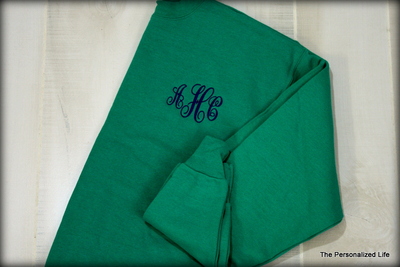 Monogrammed Crewneck Sweatshirt