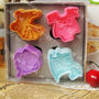Cookie Cutter Stamp Mold 4pcs BABY SHOWER Series Pie Crust Cutter Set - Thumbnail 4