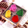 Cookie Cutter Stamp Mold 4pcs Christmas Series Pie Crust Cutter Set - Thumbnail 3
