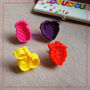 Cookie Cutter Stamp Mold 4pcs FRUIT Series Pie Crust Cutter Set - Thumbnail 2