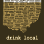 Drink Local-Ohio Beer T-shirt - Thumbnail 2