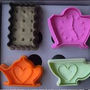 Cookie Cutter Stamp Mold 4pcs AFTERNOON TEA Series DIFFERENT SHAPE Pie Crust Cutter Set - Thumbnail 1