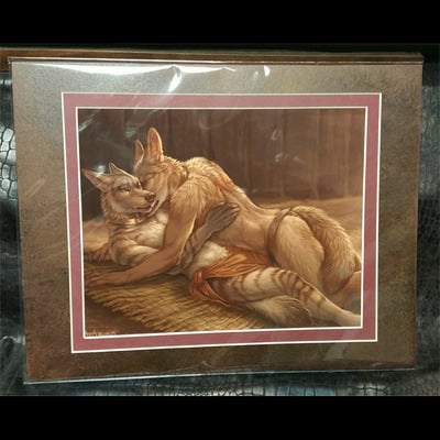 Weak 8 x 10 matted print