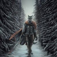 Scourge of the Northern Seas 8 x 10 Matted Print - Thumbnail 1