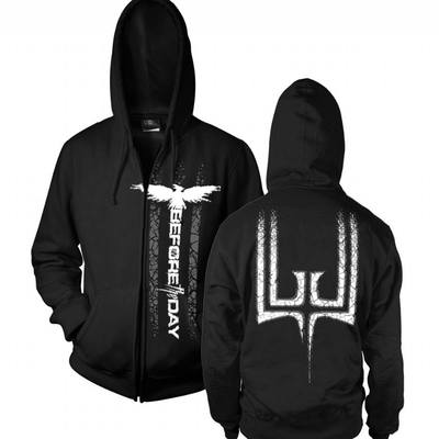 Phoenix black zip-up hoodie
