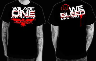 We Bleed Like You T-shirt (Black)