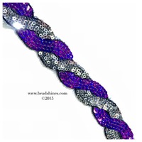 Wavy Sequins Trim - Thumbnail 1