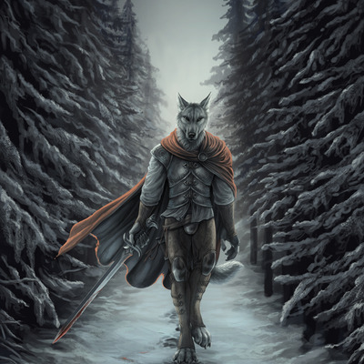 Guys with swords print collection