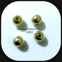 10mm Metallic Resin beads - Thumbnail 1