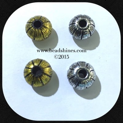 10mm x 8mm spacer bead 