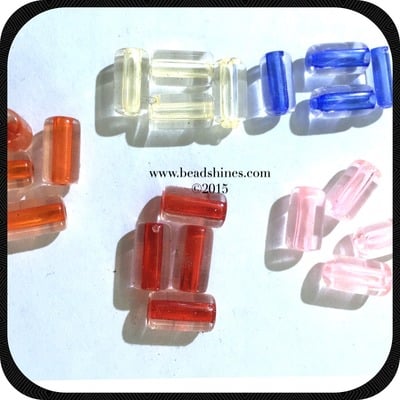 10mm x 4mm pony beads
